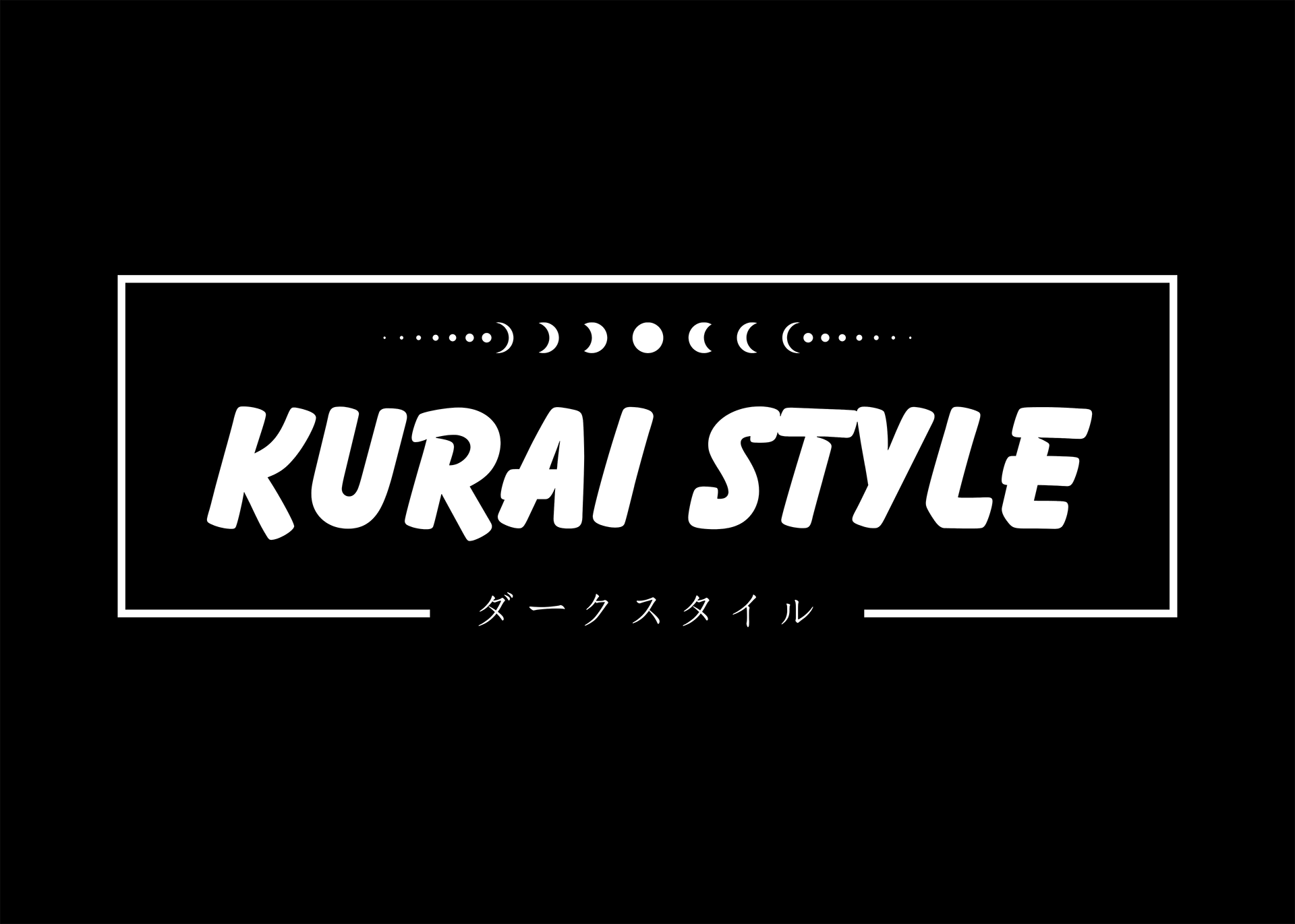 Kurai Style | Box Logo Die-Cut