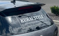 KS Rear Windshield Banner